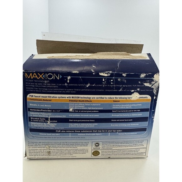 PUR PLUS Great Taste Faucet Mount RF-9999 Replacement Filters 3 Pack Open Box - Picture 4 of 6